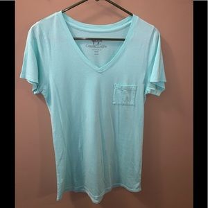 Coastal Cotton v neck tshirt